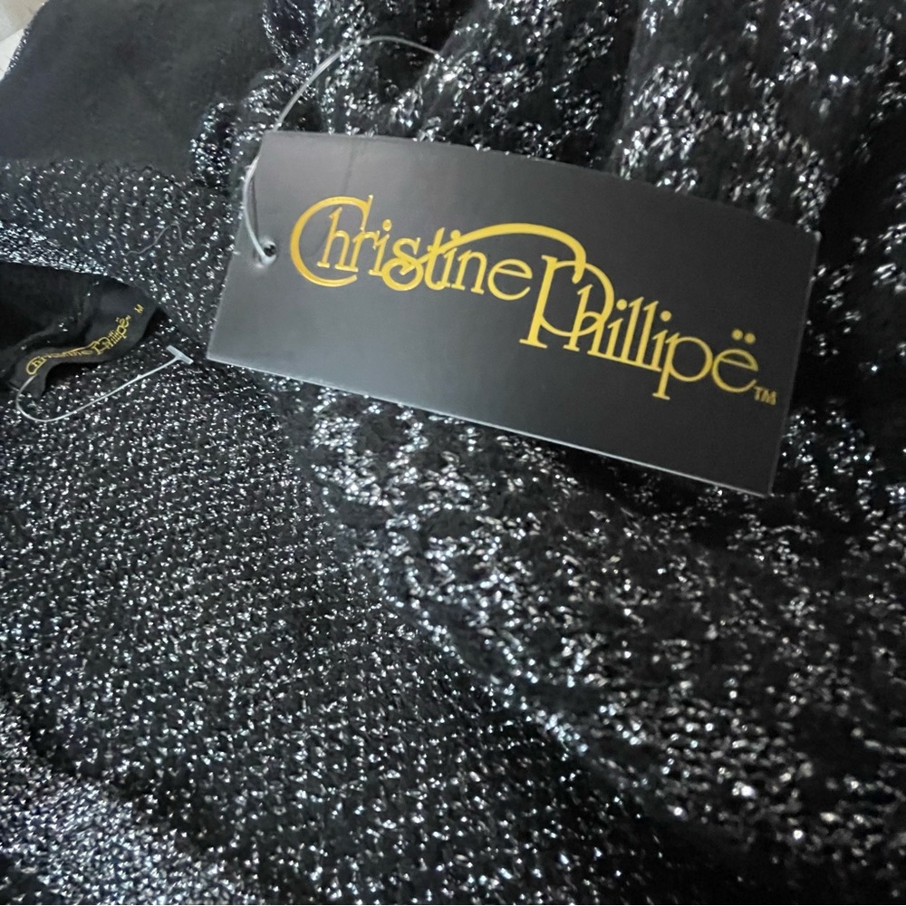 Christine Phillipe Tunic Cardigan Size Medium - Picture 11 of 12